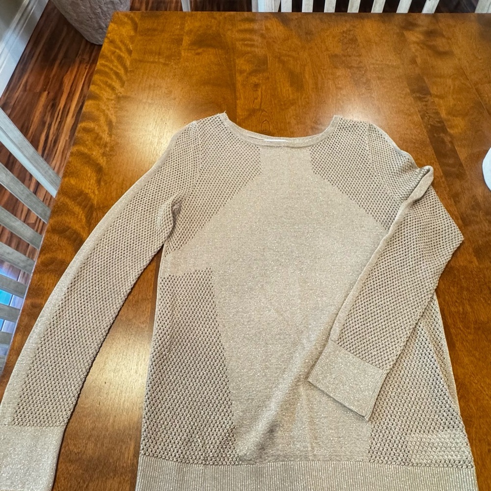 Michael Kors Gold Shimmer Blouse